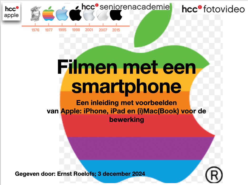 2024 12 03 Filmen met een Smartphone